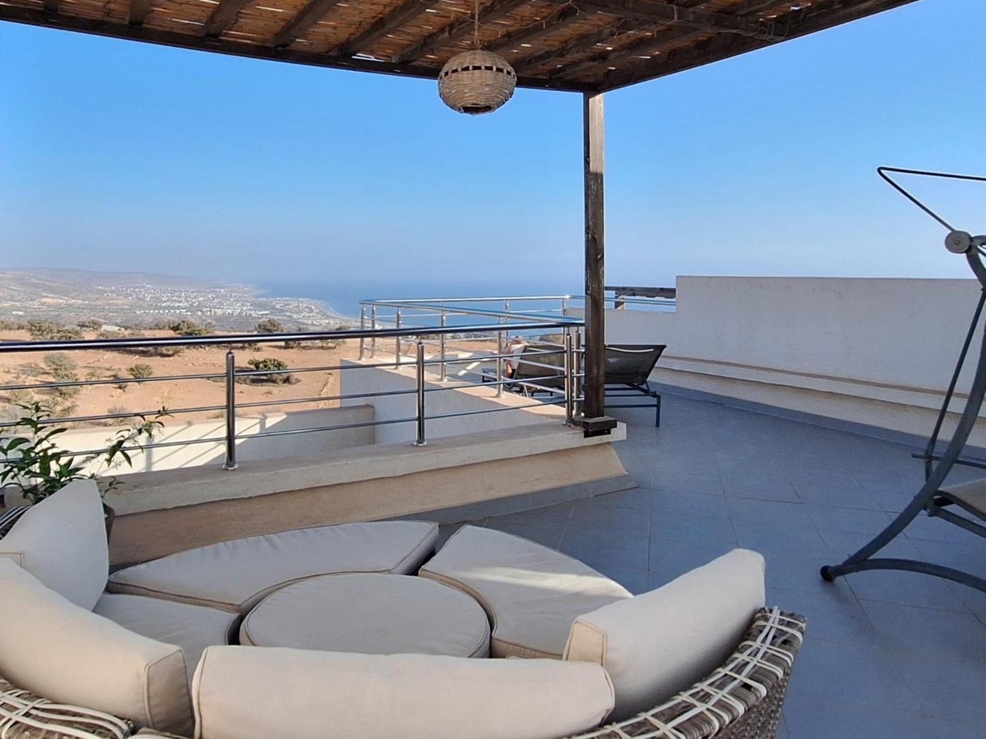 Duplex Taghazout Ocean With Pool & Fitness Apartment Exterior photo